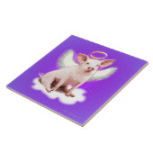 Engels-Schwein Fliese (Seite)