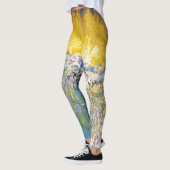 Engels-Sonnenuntergang voll Leggings (Links)