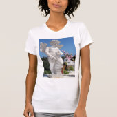 Engels-Statue im Weiß T-Shirt (Vorderseite)