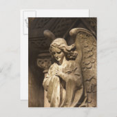 Engels-Statue mit den gekreuzten Händen, Buenos Postkarte (Vorne/Hinten)