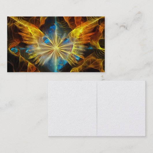 Engels-Stern Visitenkarte (Vorne/Hinten)