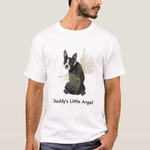 Engels-T-Shirt des Bostons Terrier des Vatis wenig T-Shirt