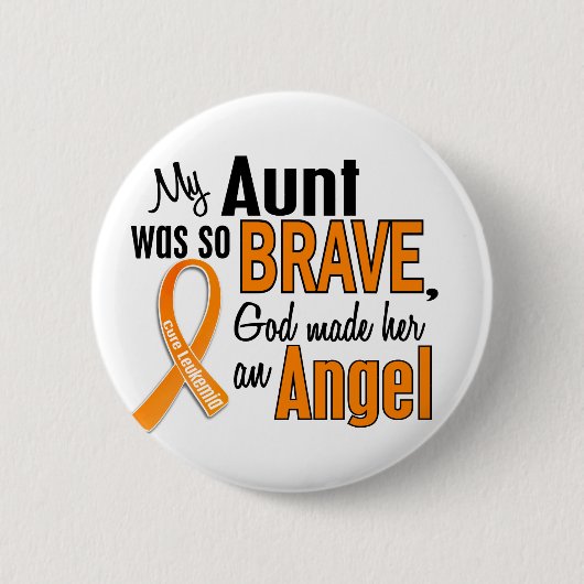 Engels-Tante Leukemia Button (Vorderseite)