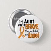 Engels-Tante Leukemia Button (Vorne & Hinten)