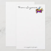 Engels-Ukrainer-Volkskunst Briefpapier (Vorne/Hinten)