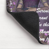 Engels-Veilchen bezaubert Mousepad (Ecke)