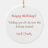 Engels-Verzierung Keramik Ornament (Hinten)