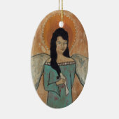 Engels-Verzierung Keramikornament (Rechts)