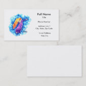 Engels-Visitenkarte-Schablone Visitenkarte (Vorne/Hinten)