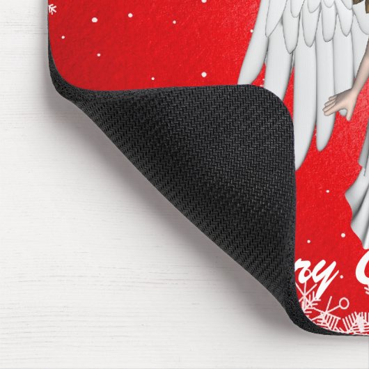 Engels-Weihnachten Mousepad (Ecke)