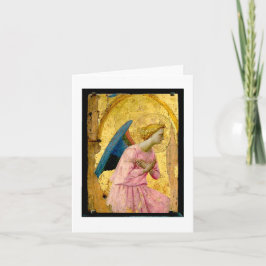 Engels-Weihnachtsanmerkungs-Karte Fra Angelico Feiertagskarte