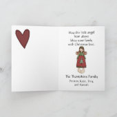 Engels-Weihnachtskarte durch SRF Feiertagskarte (Innenseite)