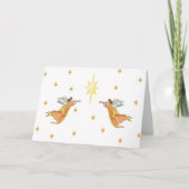 Engels-Weihnachtskarte Feiertagskarte (Vorderseite)