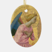 Engels-Weihnachtsverzierung Fra Angelico Keramikornament (Hinten)