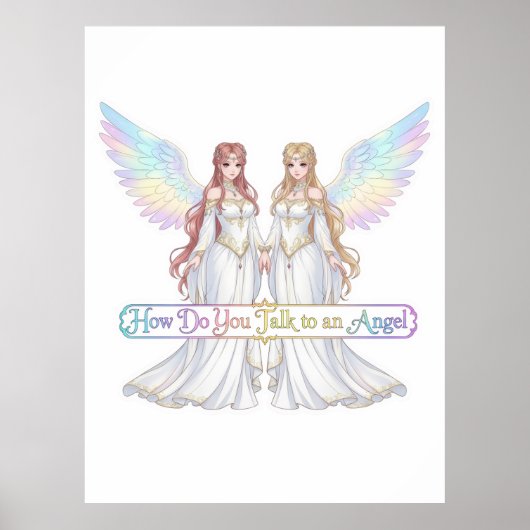 Engelsammlung Poster (Vorne)