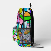 Engelsbaum Bedruckter Rucksack (Rechts)