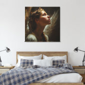 Engelsbild Leinwanddruck (Insitu (Schlafzimmer))