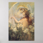 Engelsbotschaft von George Swinstead, Vintage-Kuns Poster (Vorne)