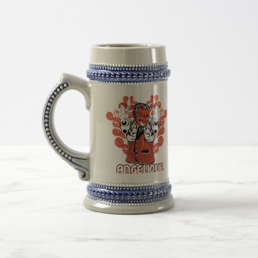 Engelschwarz Bierglas (Links)
