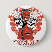 Engelschwarz Button (Vorderseite)