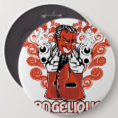 Engelschwarz Button (Vorne & Hinten)