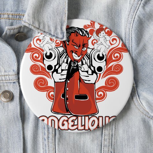 Engelschwarz Button (Beispiel)