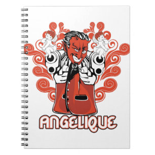 Engelschwarz Notizblock