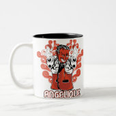 Engelschwarz Zweifarbige Tasse (Links)