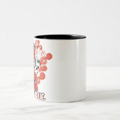 Engelschwarz Zweifarbige Tasse (Mittel)