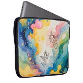 Engelsdesign laptopschutzhülle (Vorne Rechts)