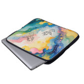 Engelsdesign laptopschutzhülle (Vorne Knopf)