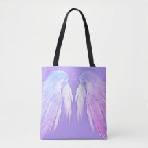 ENGELSFLÜGEL Feen-Lila-Monogramm