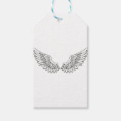 Engelsflügel Geschenkanhänger (Vorderseite)