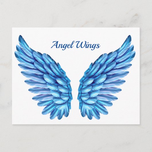Engelsflügel Postkarte (Vorderseite)
