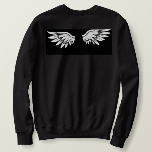 Engelsflügel Sweatshirt (Design Rückseite)