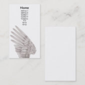 Engelsflügel Visitenkarte (Vorne/Hinten)