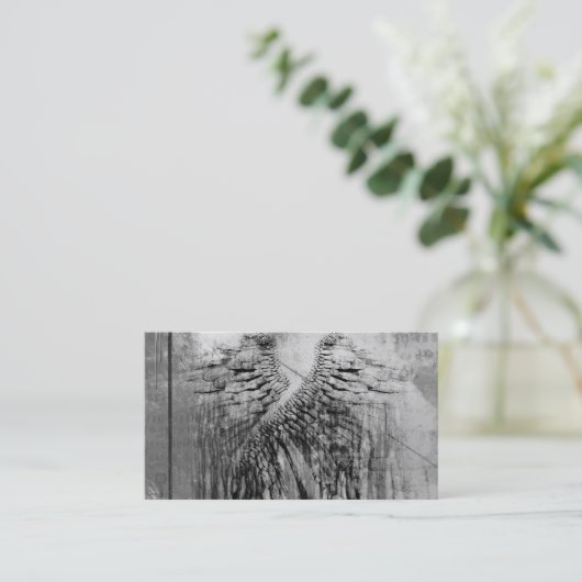 Engelsflügel Visitenkarte (Stehend Vorderseite)