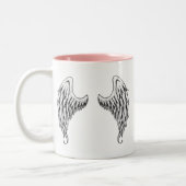 Engelsflügel Zweifarbige Tasse (Links)