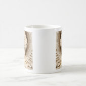Engelsfrau Profil Gesicht Kaffeetasse (Mittel)