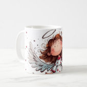 Engelsfreude Kaffeetasse (Vorderseite Links)