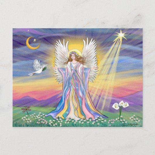 Engelsfrieden Postkarte (Vorderseite)