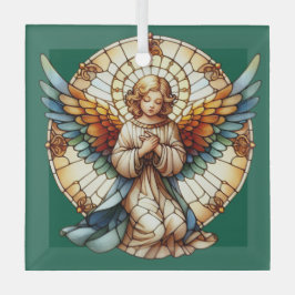 Engelsglasfenster-Reversible Ornament Aus Glas