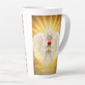 Engelsglaube Goldenes Herz Milchtasse (Rechte Ecke)