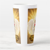 Engelsglaube Goldenes Herz Milchtasse (Vorderseite)