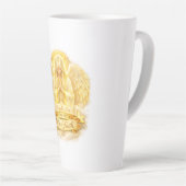Engelsglaube Goldenes Herz Milchtasse (Rechte Ecke)