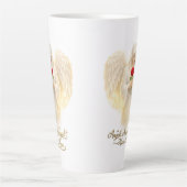 Engelsglaube Goldenes Herz Milchtasse (Vorderseite)