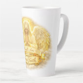 Engelsglaube Goldenes Herz Milchtasse (Rechte Ecke)