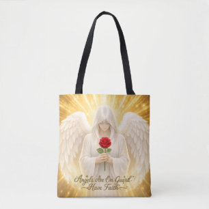 Engelsglaube Goldenes Herz Tasche