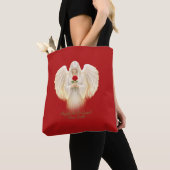 Engelsglaube Goldenes Herz Tasche (Von Nahem)