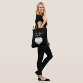 Engelsglaube Goldenes Herz Tasche (Am Model)